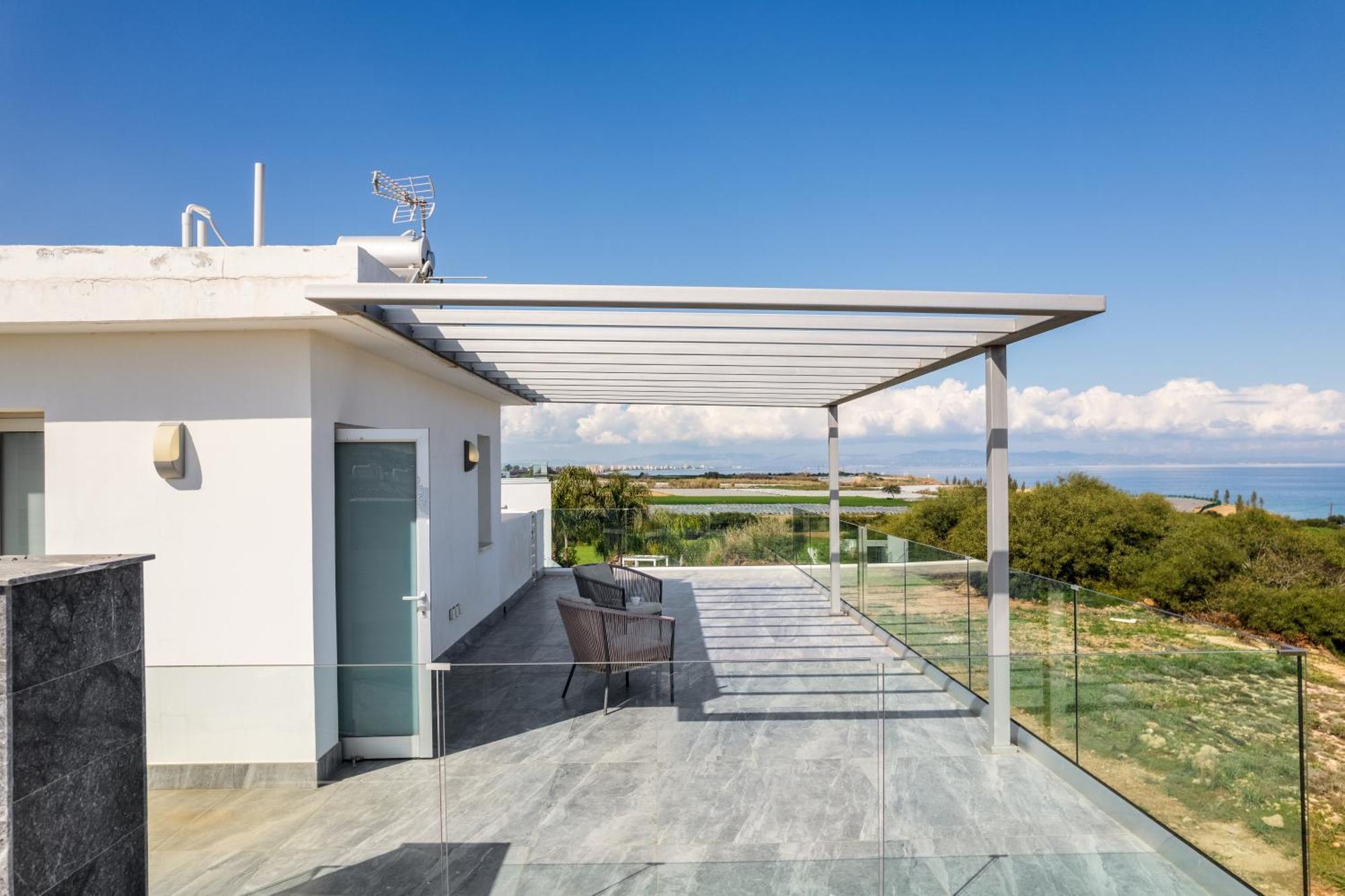 Seaside Luxury Villa パラリムニ エクステリア 写真