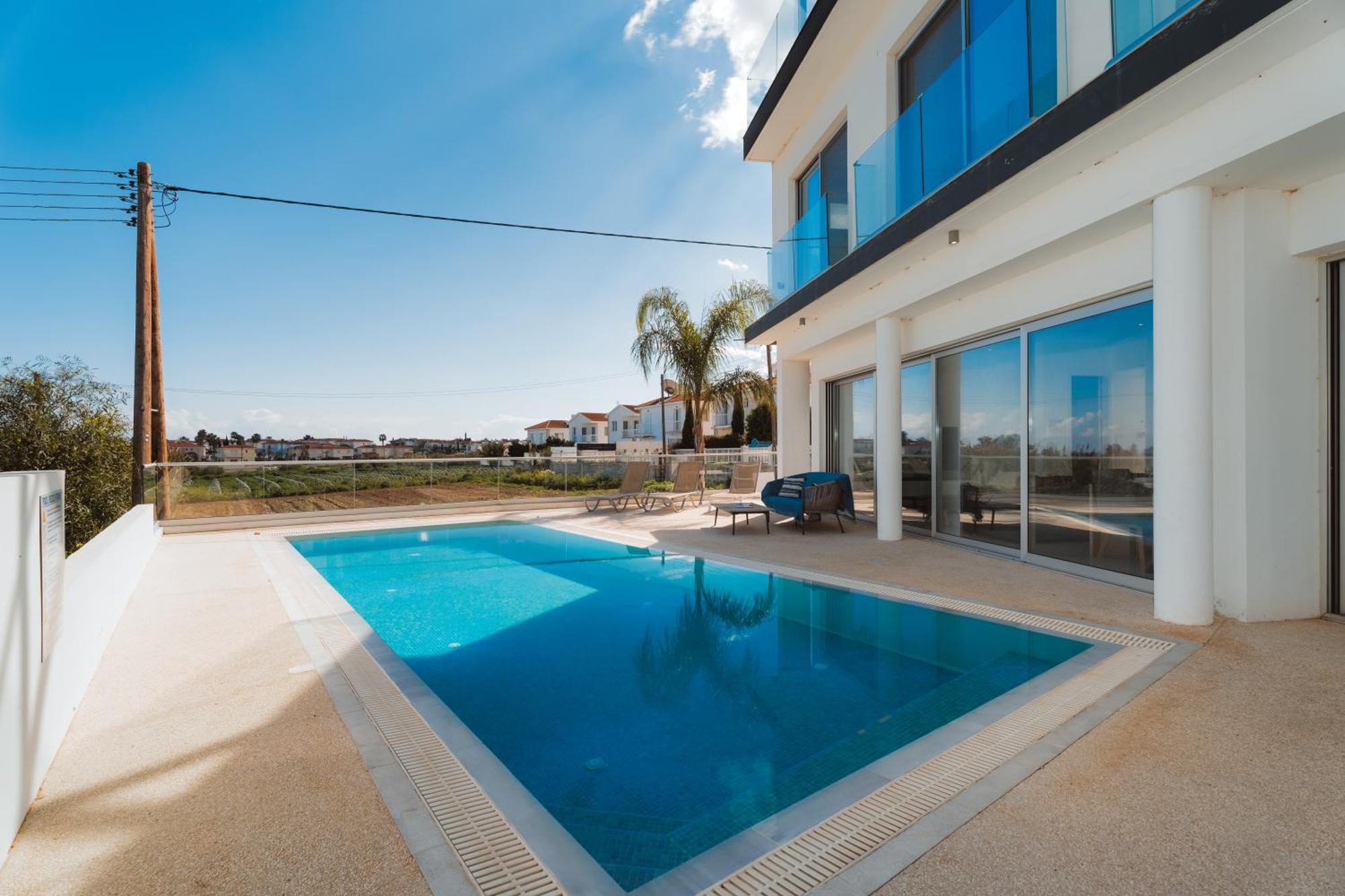 Seaside Luxury Villa パラリムニ エクステリア 写真
