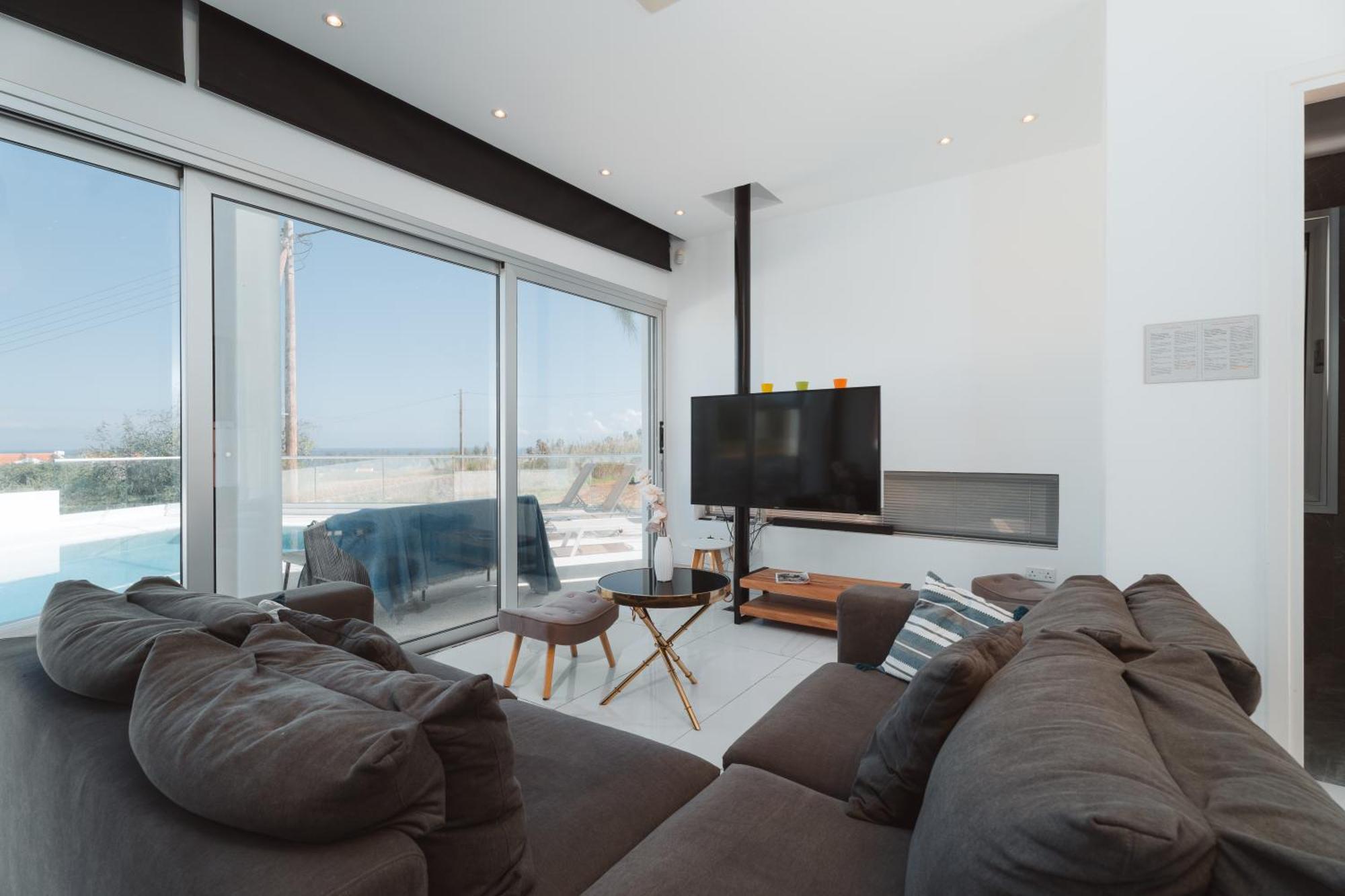 Seaside Luxury Villa パラリムニ エクステリア 写真