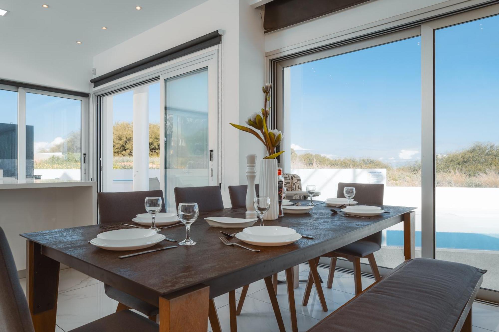 Seaside Luxury Villa パラリムニ エクステリア 写真