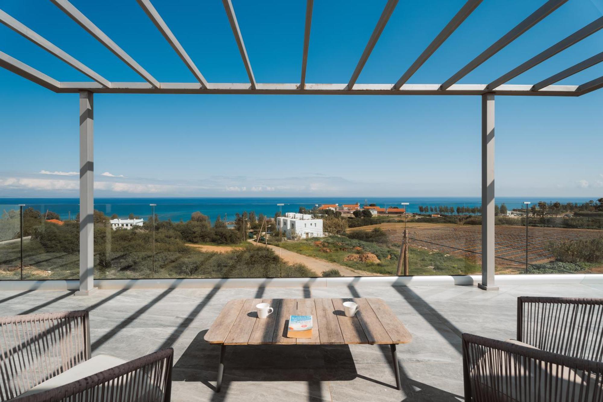 Seaside Luxury Villa パラリムニ エクステリア 写真