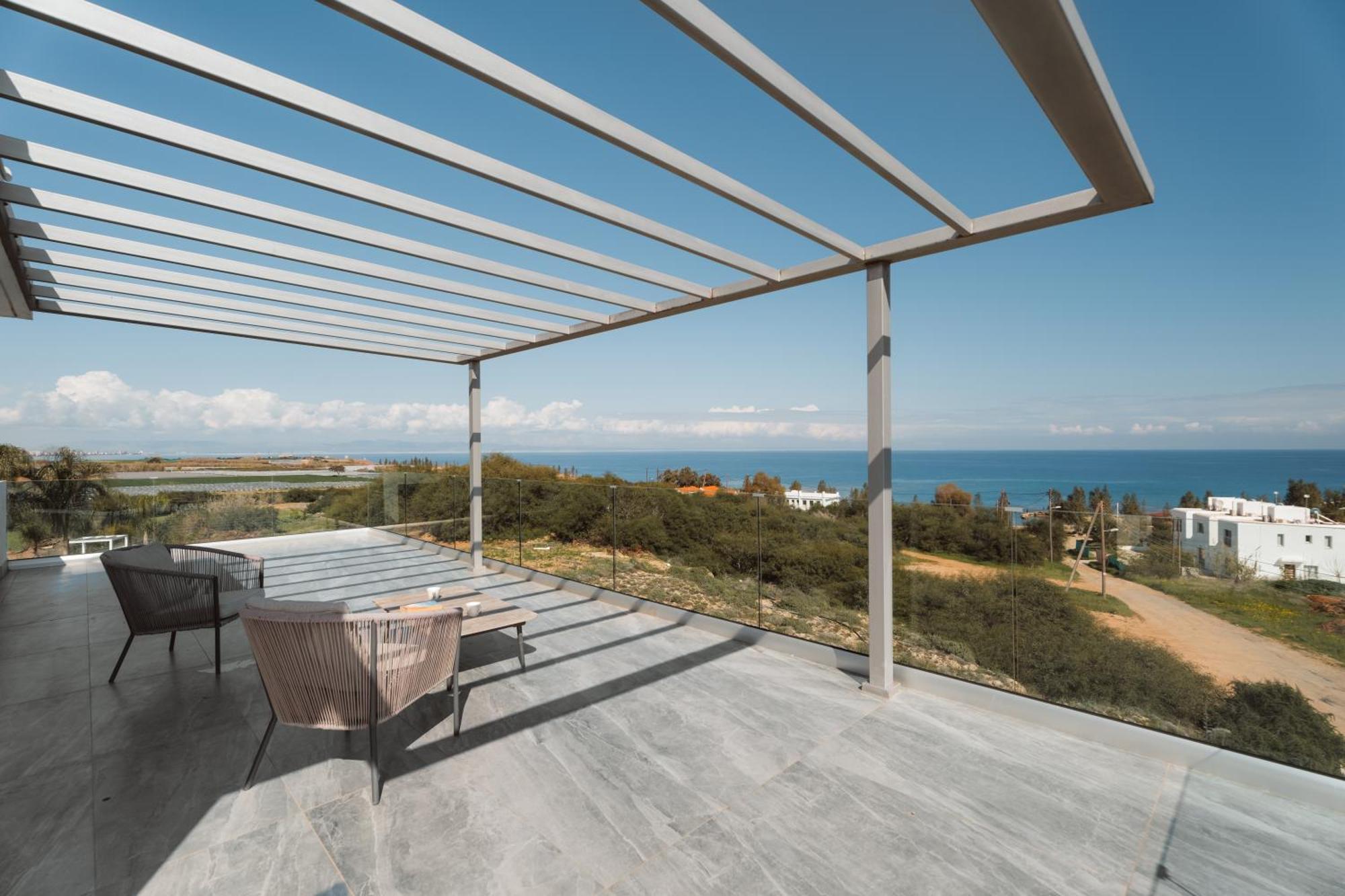 Seaside Luxury Villa パラリムニ エクステリア 写真