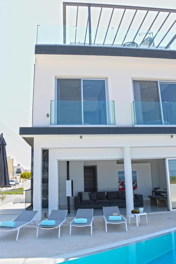 Seaside Luxury Villa パラリムニ エクステリア 写真
